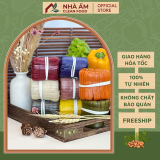 Mỳ chũ rau củ hữu cơ - đặc sản bắc giang, hương vị tự nhiên, thơm mềm, dẻo dai - nhà ấm clean food