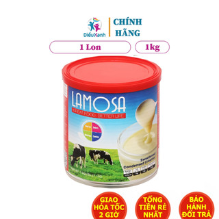 Sữa Đặc Có Đường Cao Cấp LAMOSA Lon 1Kg Kem Đặc Có Đường Lon 1Kg