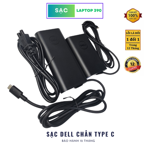 Sạc Dell Ovan 65W 90W 130W Chân Kim To , Kim Nhỏ , Type C