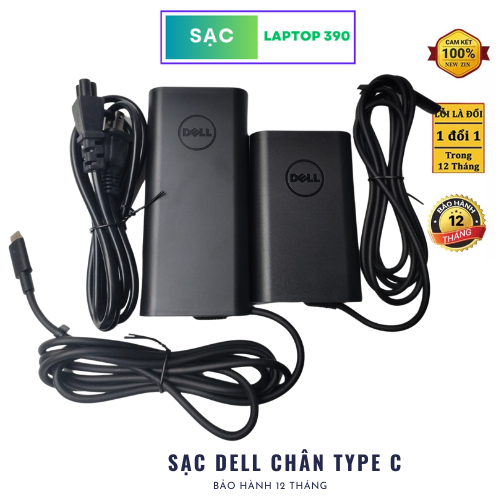 Sạc Dell Ovan 65W 90W 130W Chân Kim To , Kim Nhỏ , Type C