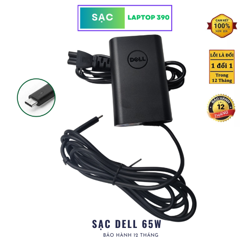 Sạc Dell Ovan 65W 90W 130W Chân Kim To , Kim Nhỏ , Type C