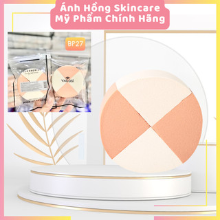 VACOSI - BP27 Bông Phấn Ướt Tam Giác (Bịch 4 Miếng)