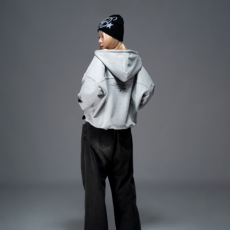 Áo Khoác TRIBAL BOXY DOUBLEZIP HOODIE