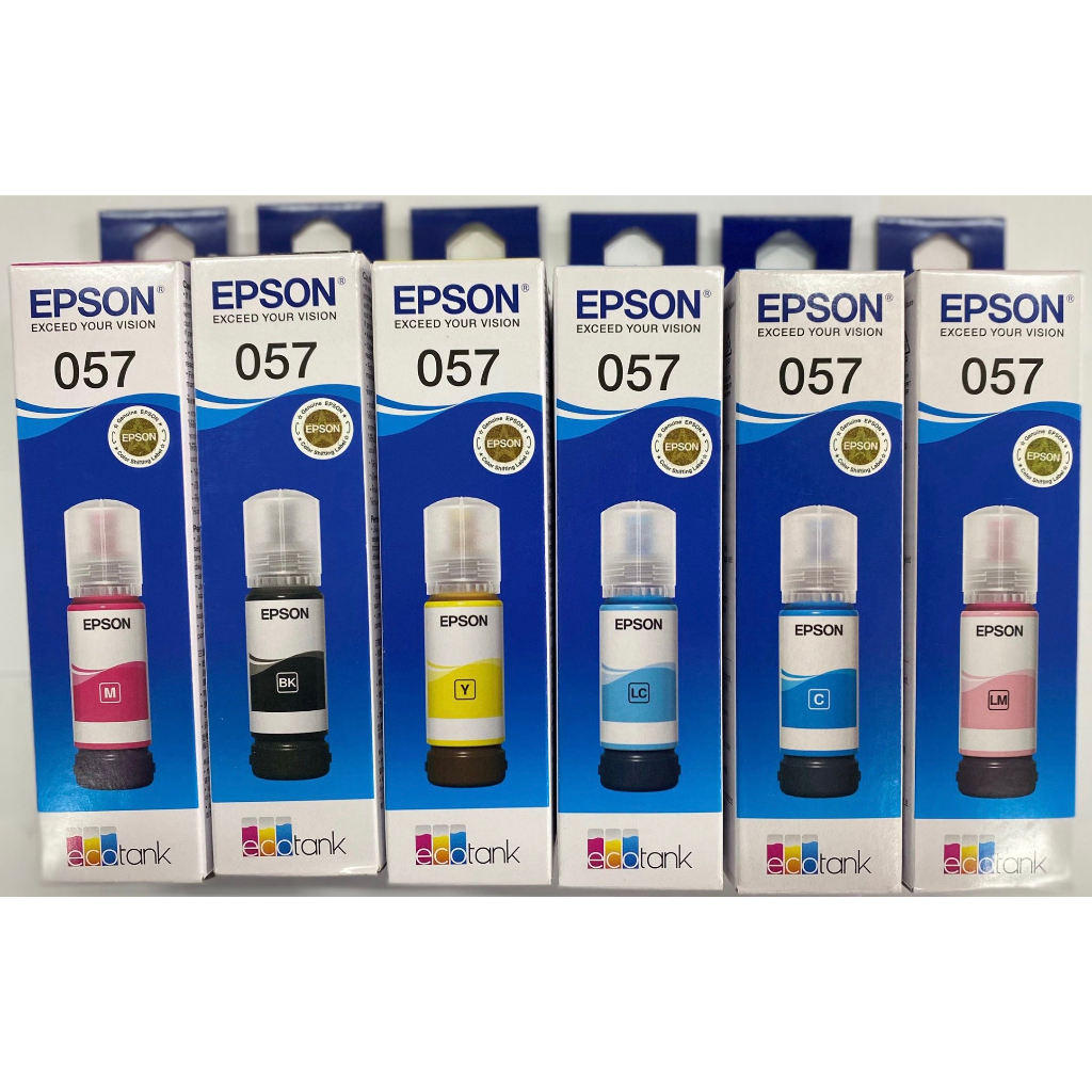 [Mã ELCL12 giảm 9% đơn 300K] Combo Mực in chính hãng Epson 057(dùng cho máy L8050/L18050)