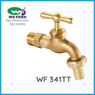 Vòi nước, rumine, vòi hồ đồng WUFENG Phi 21mm cao cấp chính hãng WF341TT