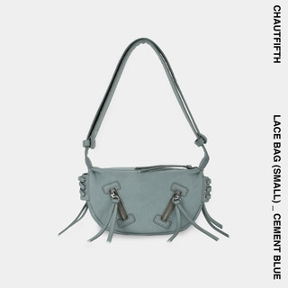 Túi xách lace bag size nhỏ màu xanh xi-măng - chautfifth