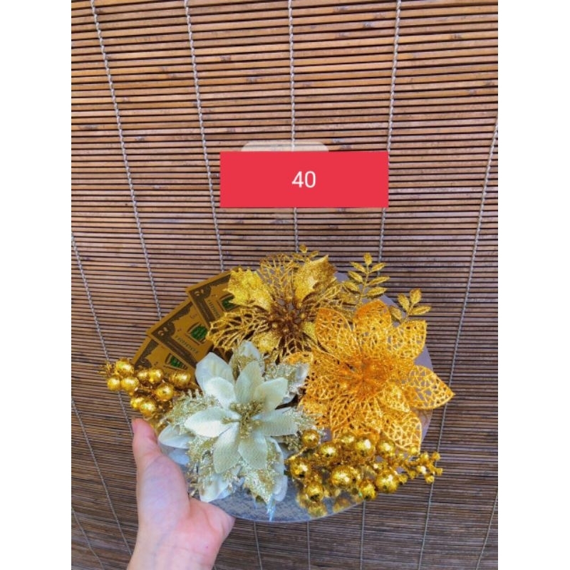 Sét phụ kiện trang trí bánh kẹo,tráp oản ,hoa quả