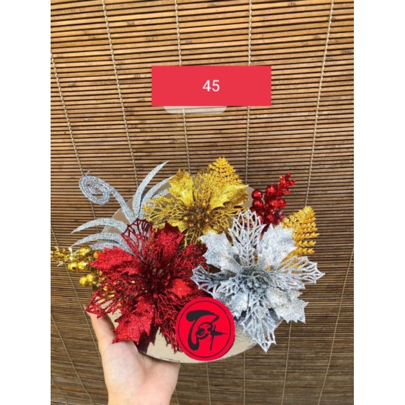 Sét phụ kiện trang trí bánh kẹo,tráp oản ,hoa quả