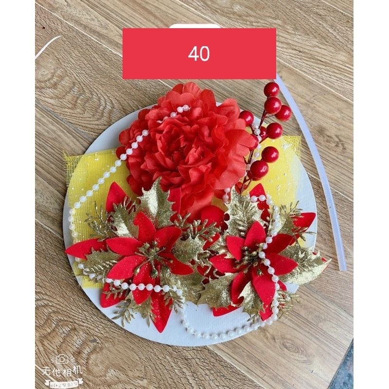 Sét phụ kiện trang trí bánh kẹo,tráp oản ,hoa quả