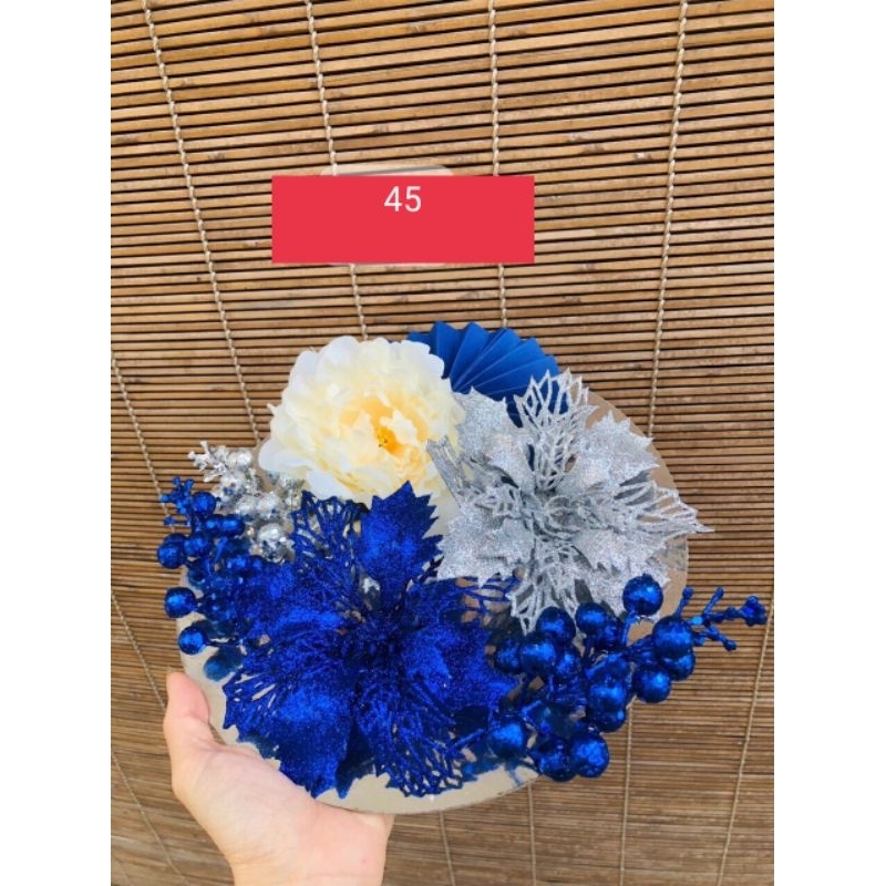 Sét phụ kiện trang trí bánh kẹo,tráp oản ,hoa quả