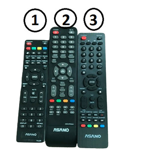 Điều khiển tivi asano, Remote TV asano dòng smart LED hàng tốt