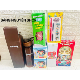 Bộ Quà tặng KUN như ý, bút mực KUN tặng kèm ống mực và Sticker / bộ học tập/ bộ ghép hình/ cốc kun