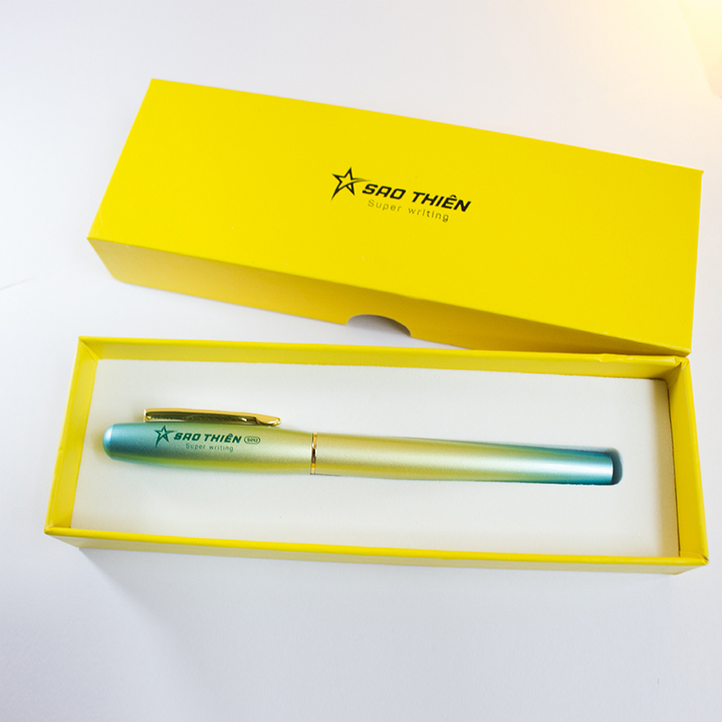 Bút Mực Sao Thiên S012 Ngòi kim tinh êm trơn vát cạnh