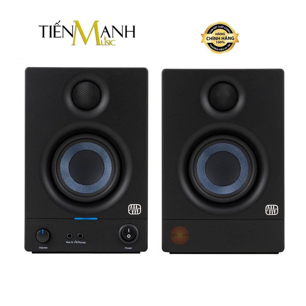 [New, Gen 2] Loa Kiểm Âm Presonus E3.5 (2nd Gen) - Eris Powered Studio Monitor Speaker Nghe Nhạc E35 Gen2 Pair