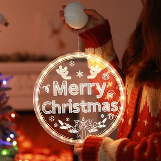 Đèn LED Giáng Sinh, tết 2024 Merry Christmas, trang trí noel