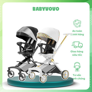 Xe đẩy babyvovo v9 cao cấp chính hãng