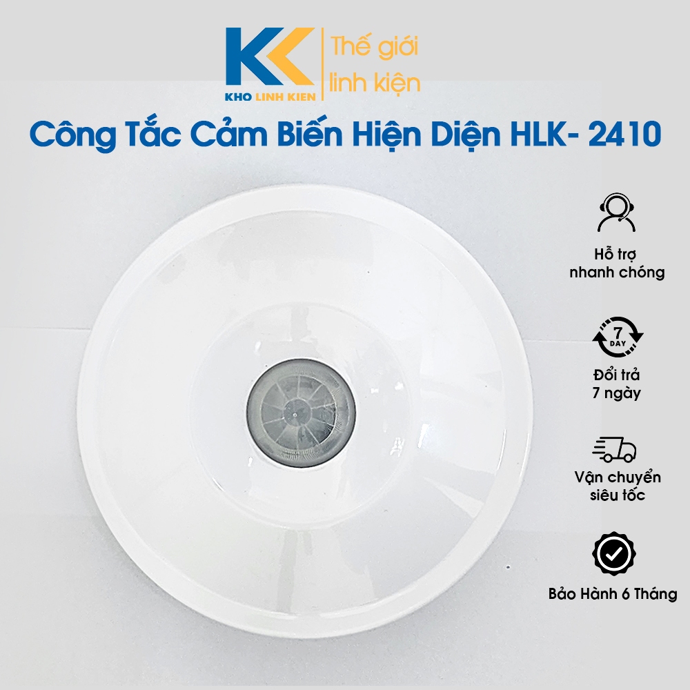 Công Tắc Cảm Biến Hiện Diện Người 1 Kênh 220VAC Có Cảm Biến Ánh Sáng
