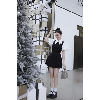 Set xinh tiểu thư sơ mi đính đá tay bồng chuẩn tag 𝐀𝐒𝐇𝐘𝐋𝐄𝐘