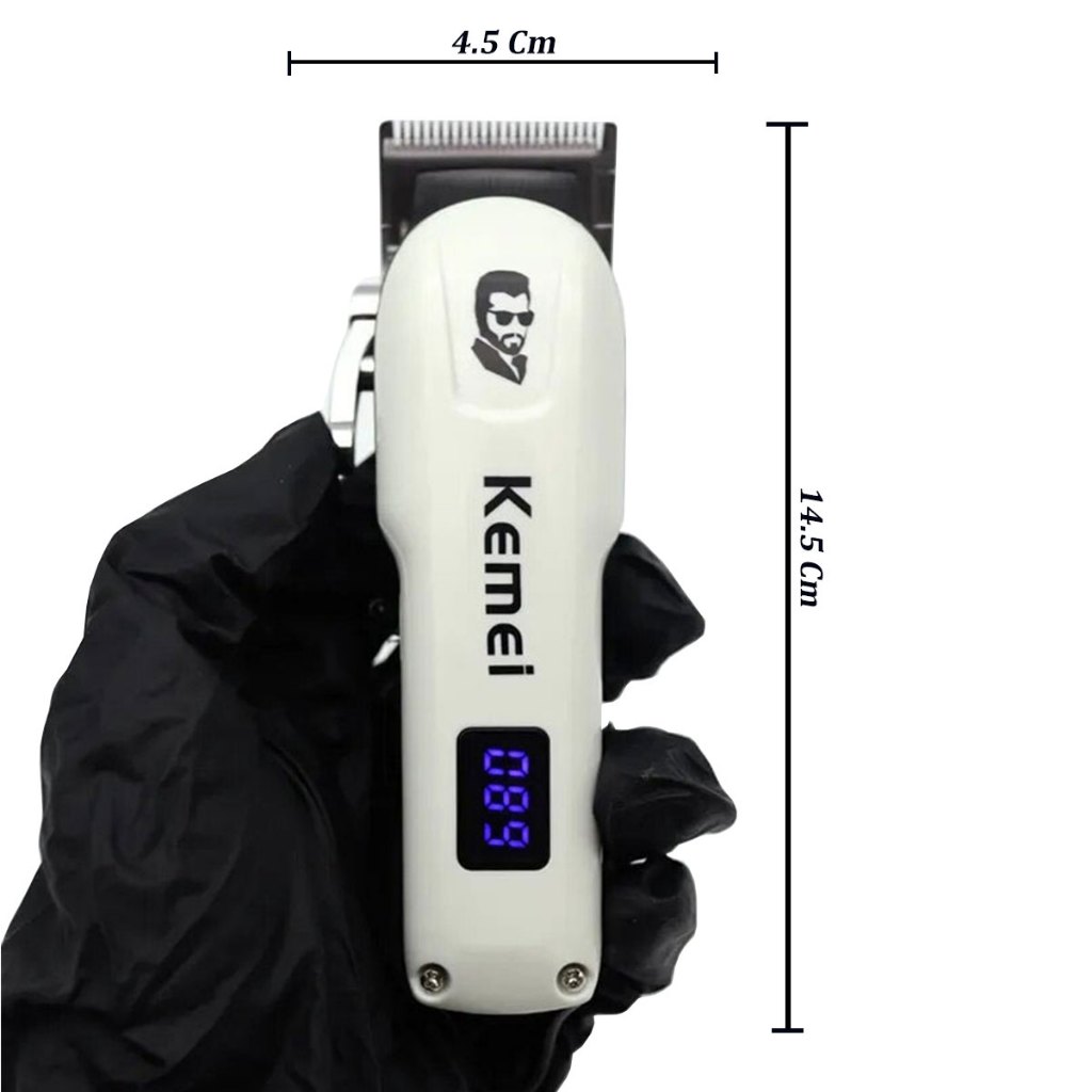 Tăng đơ cắt tóc chuyên nghiệp Kemei 232 chính hãng, tông đơ cắt tóc gia đình, gọn nhẹ, pin trâu, dễ sử dụng