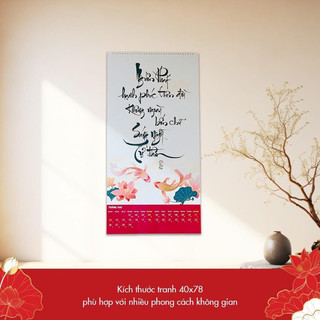 🖋️ LỊCH THƯ PHÁP TRONG SUỐT 2024🎨