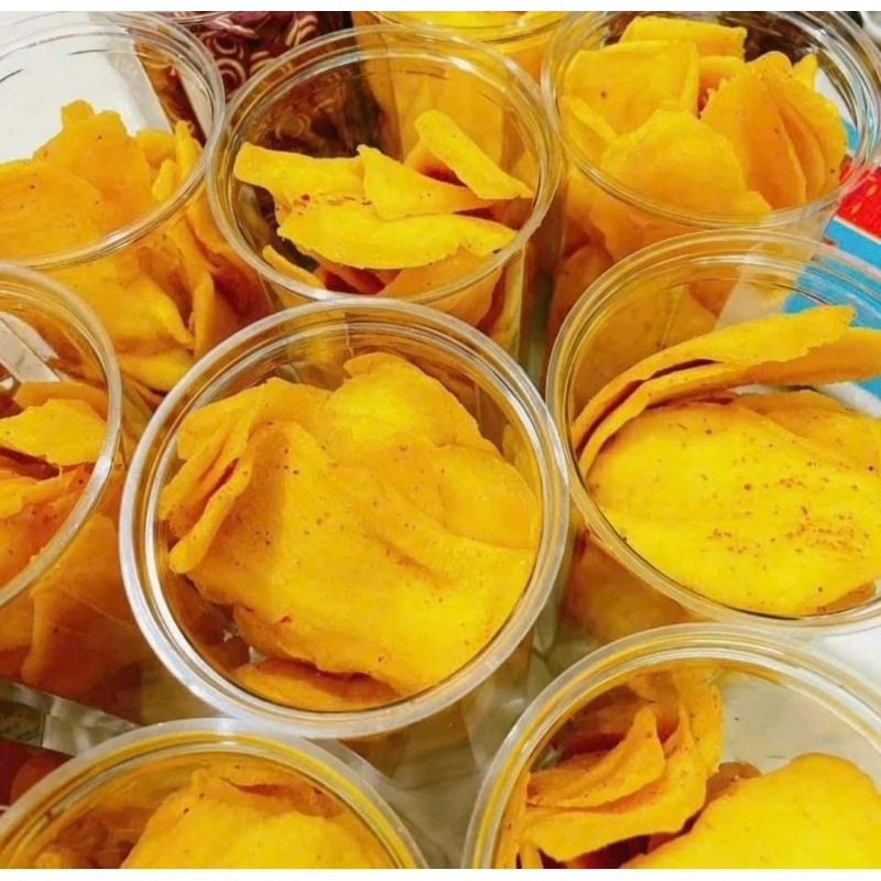 500gr xoài sấy chanh, muối ớt chua ngọt siêu ngon