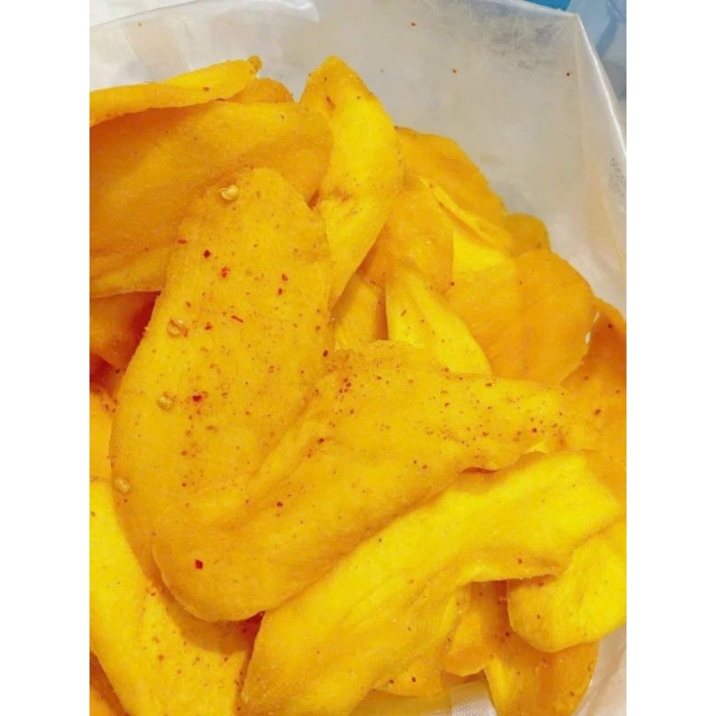 500gr xoài sấy chanh, muối ớt chua ngọt siêu ngon
