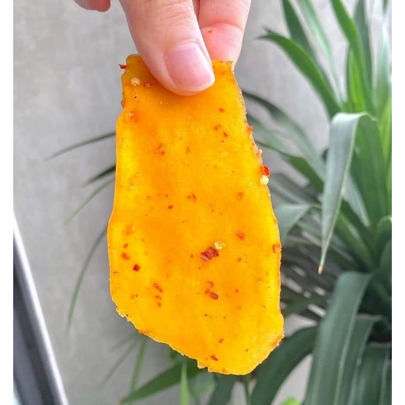500gr xoài sấy chanh, muối ớt chua ngọt siêu ngon