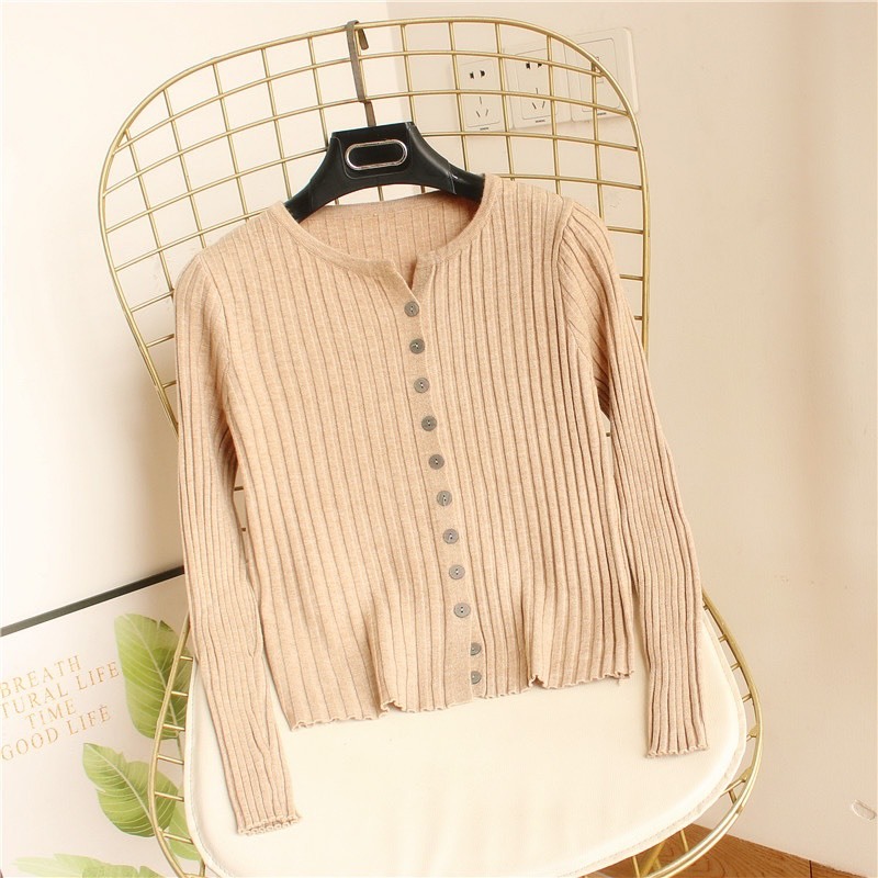 Áo len cardigan dáng ngắn ALW2394