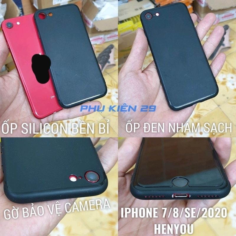 Ốp lưng silicon dẻo cao cấp Henyou