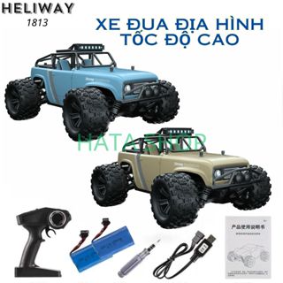 Xe Địa Hình Điều Khiển Từ Xa Heliway 1813 Tốc Độ Cao 50km/h Tỉ Lệ 1/18 Chạy 2 Cầu Leo Núi Có Đèn LED