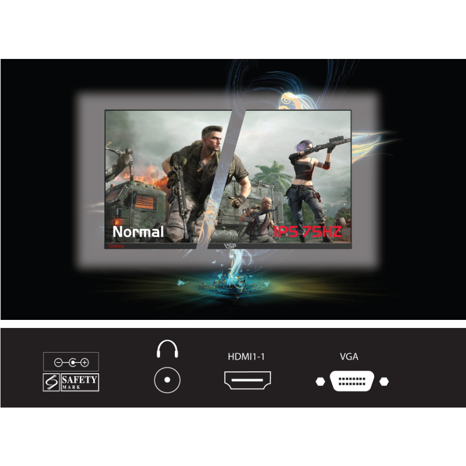 Màn Hình VSP  24inch 75HZ