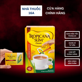 ĐƯỜNG BẮP ĂN KIÊNG TROPICANA - ĐƯỜNG DÀNH CHO NGƯỜI TIỂU ĐƯỜNG, HỖ TRỢ GIẢM CÂN - HỘP 50 GÓI 2G
