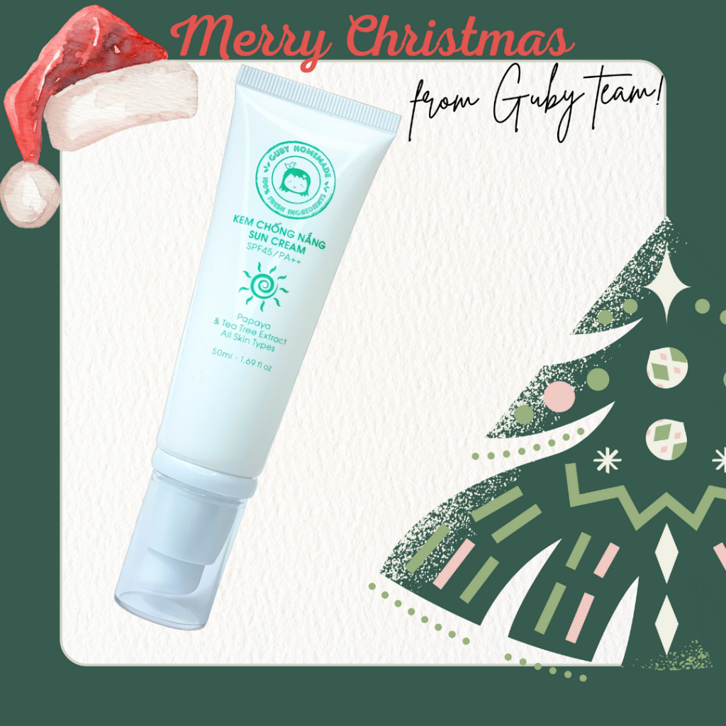 Kem Chống Nắng SUN MILK SPF45 - Handmade By GUBY HOMEMADE