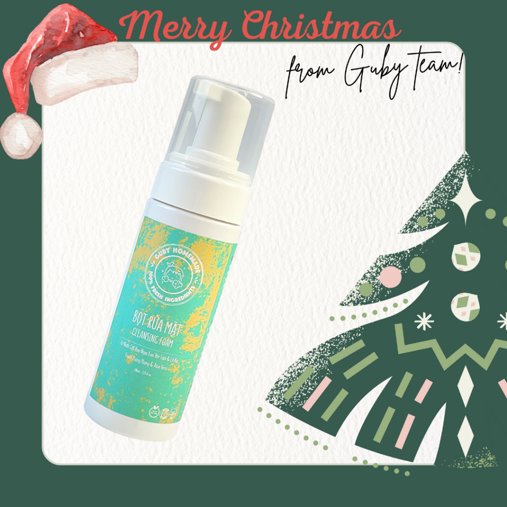 Bọt Rửa Mặt CLEANSING FOAM - Handmade By GUBY HOMEMADE
