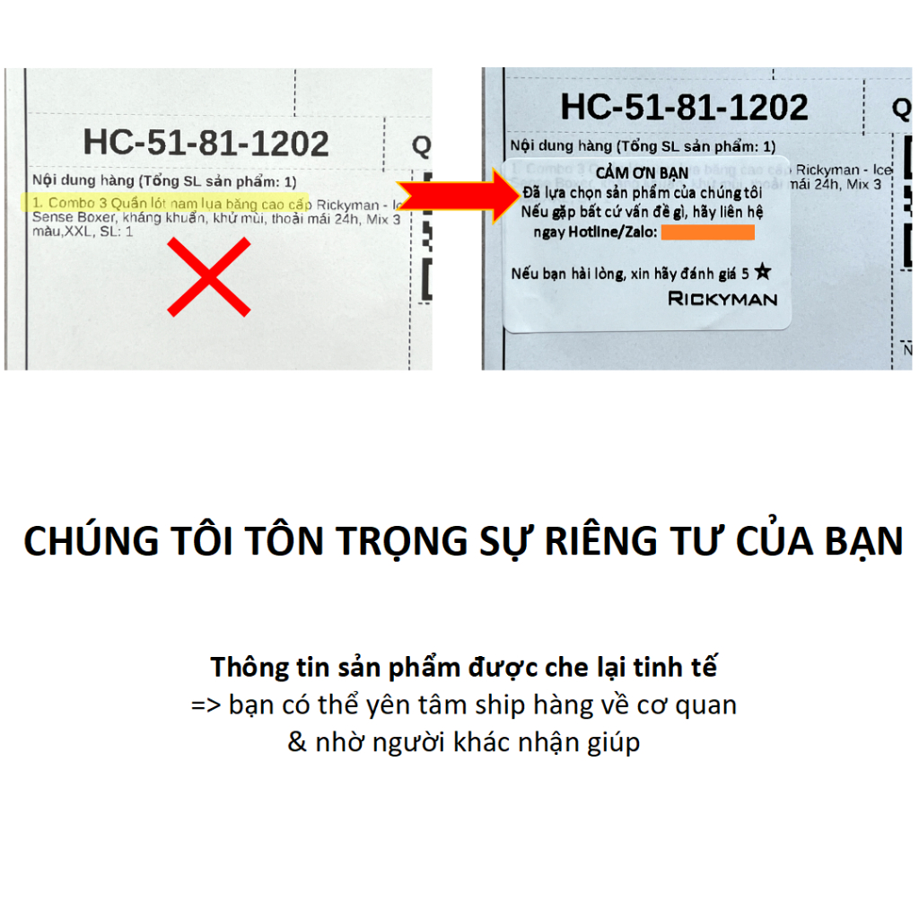 Combo 4 Quần lót boxer nam lụa băng cao cấp Rickyman Ice Sense Boxer, kháng khuẩn, khử mùi, thoải mái 24h