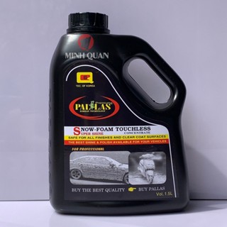 Nước Rửa Xe Không Chạm PALLAS 1.5 Lít, Dung Dịch Rửa Xe Ô Tô, Xe Máy Siêu Sạch
