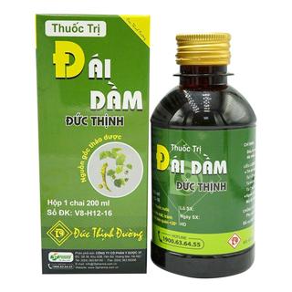 Siro đái dầm Đức Thịnh lọ 200ml