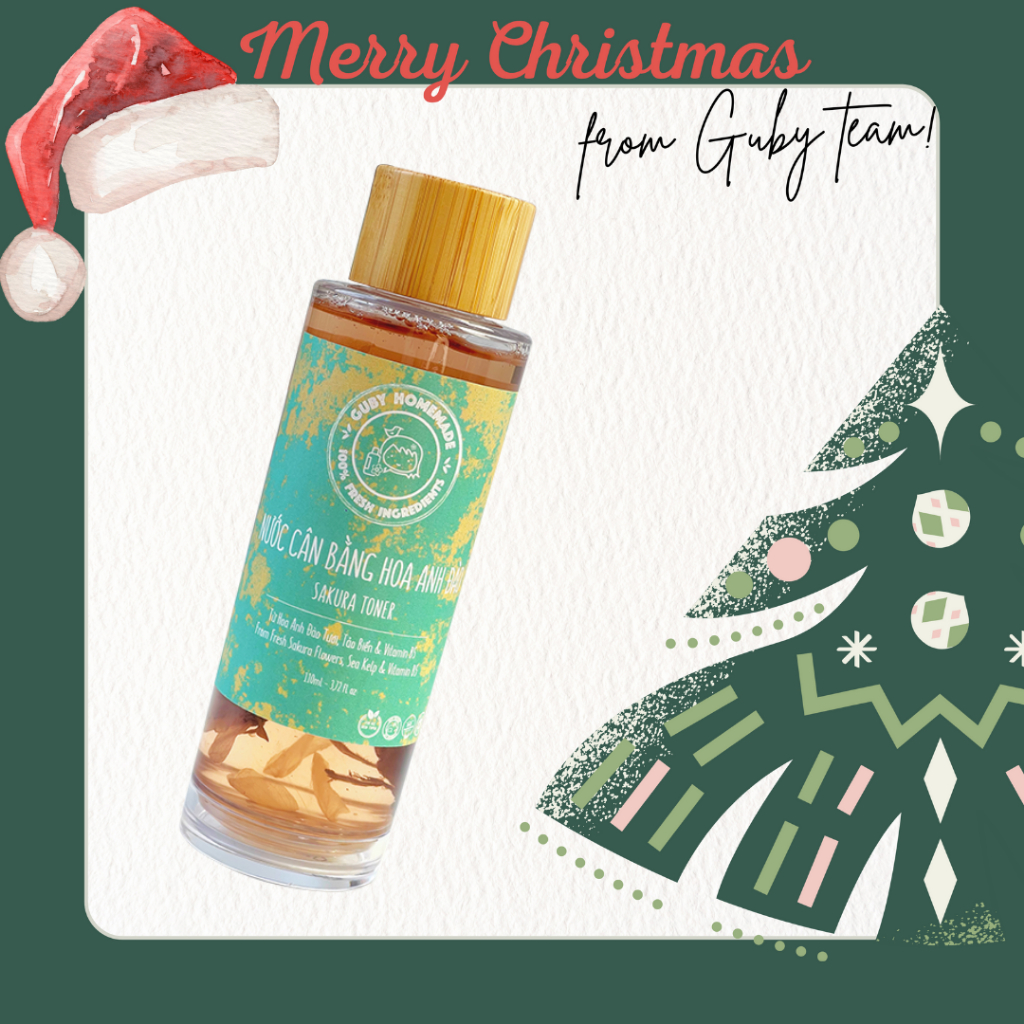 Nước Cân Bằng Hoa Anh Đào SAKURA TONER - handmade by GUBY HOMEMADE