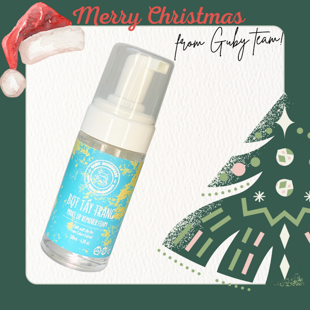 Bọt Tẩy Trang MAKE-UP REMOVER FOAM - handmade By GUBY HOMEMADE
