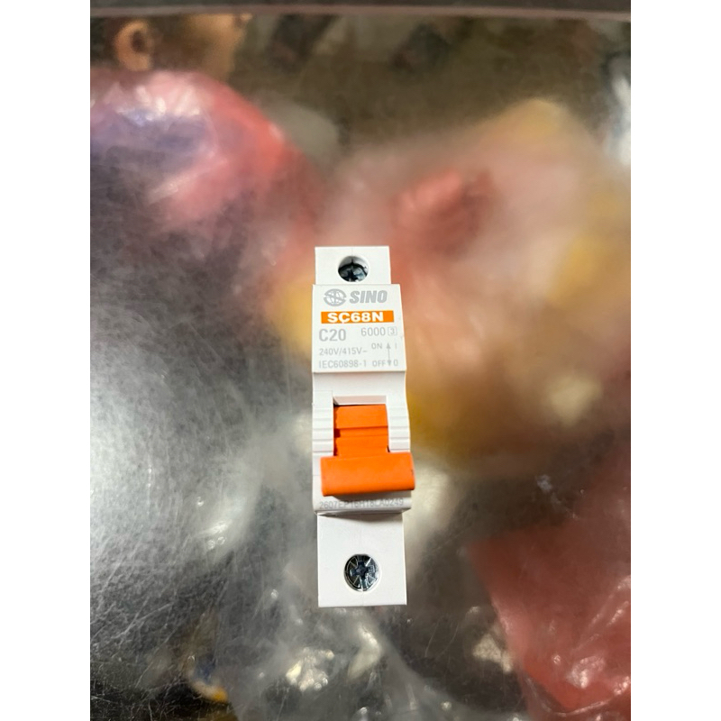 Aptomat cài 1 cực 20A Sino