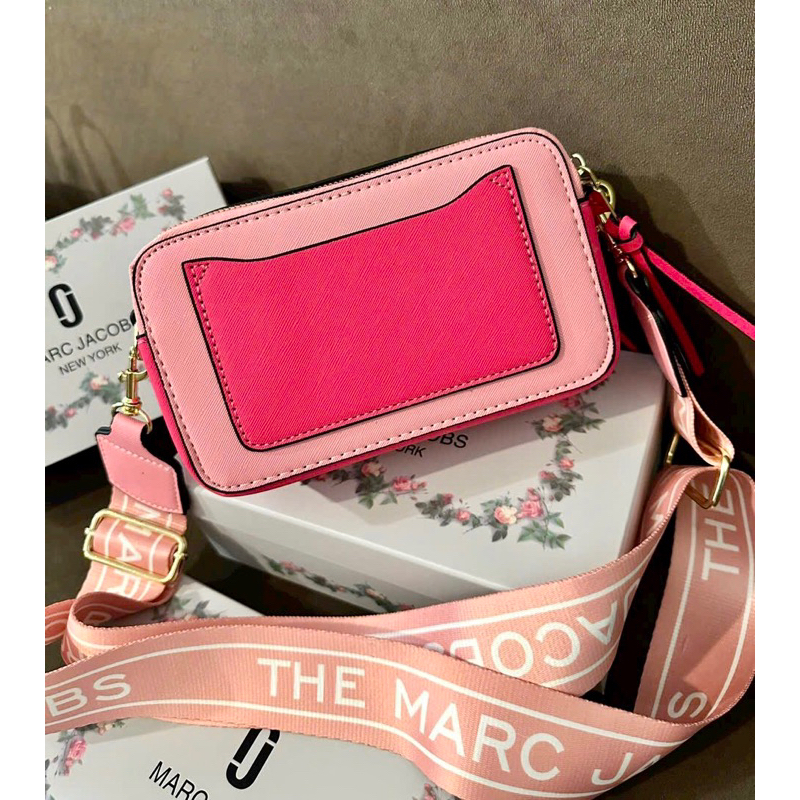 Túi Xách đeo chéo MJ hộp 2 khóa màu loang thời trang