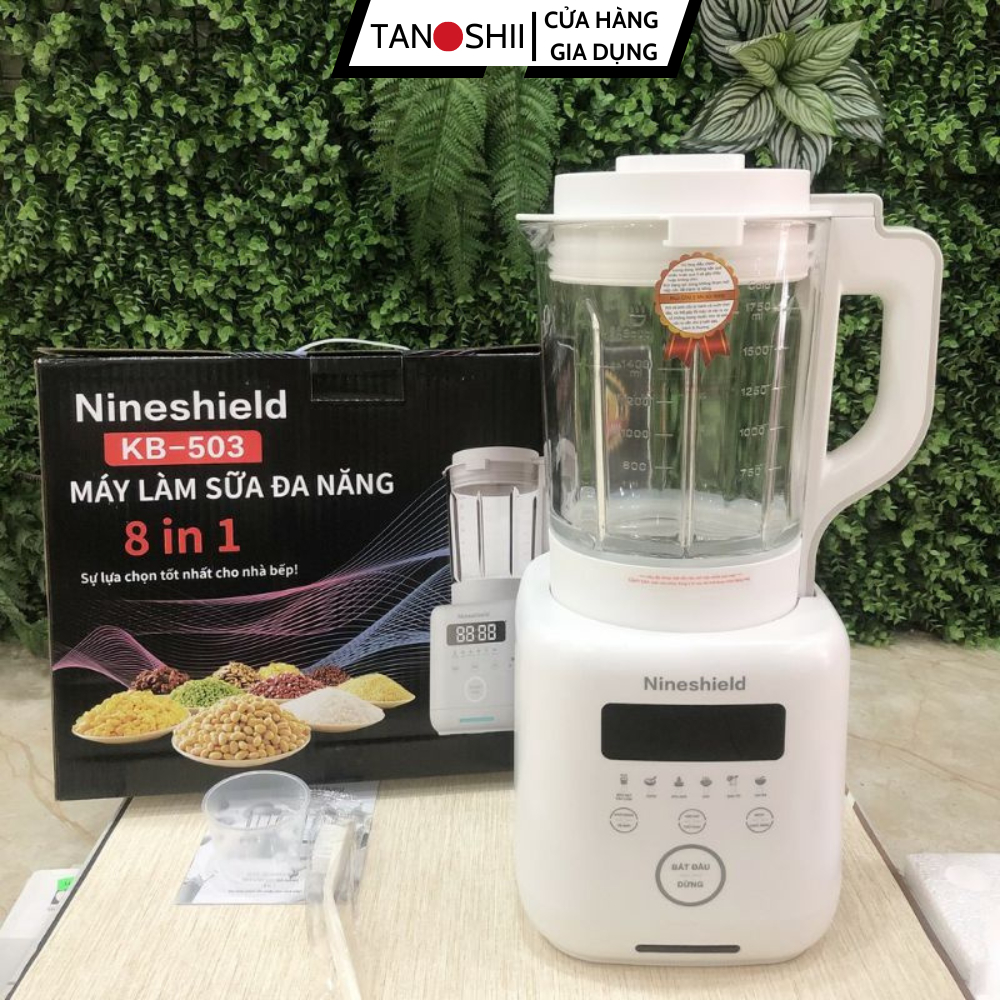 Máy Làm Sữa Hạt Đa Năng NineShield - P Home Chính Hãng Nhật Bản Bảo Hành 12 Tháng