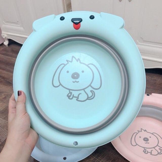 Chậu rửa mặt gấp gọn siêu cute cho bé💕