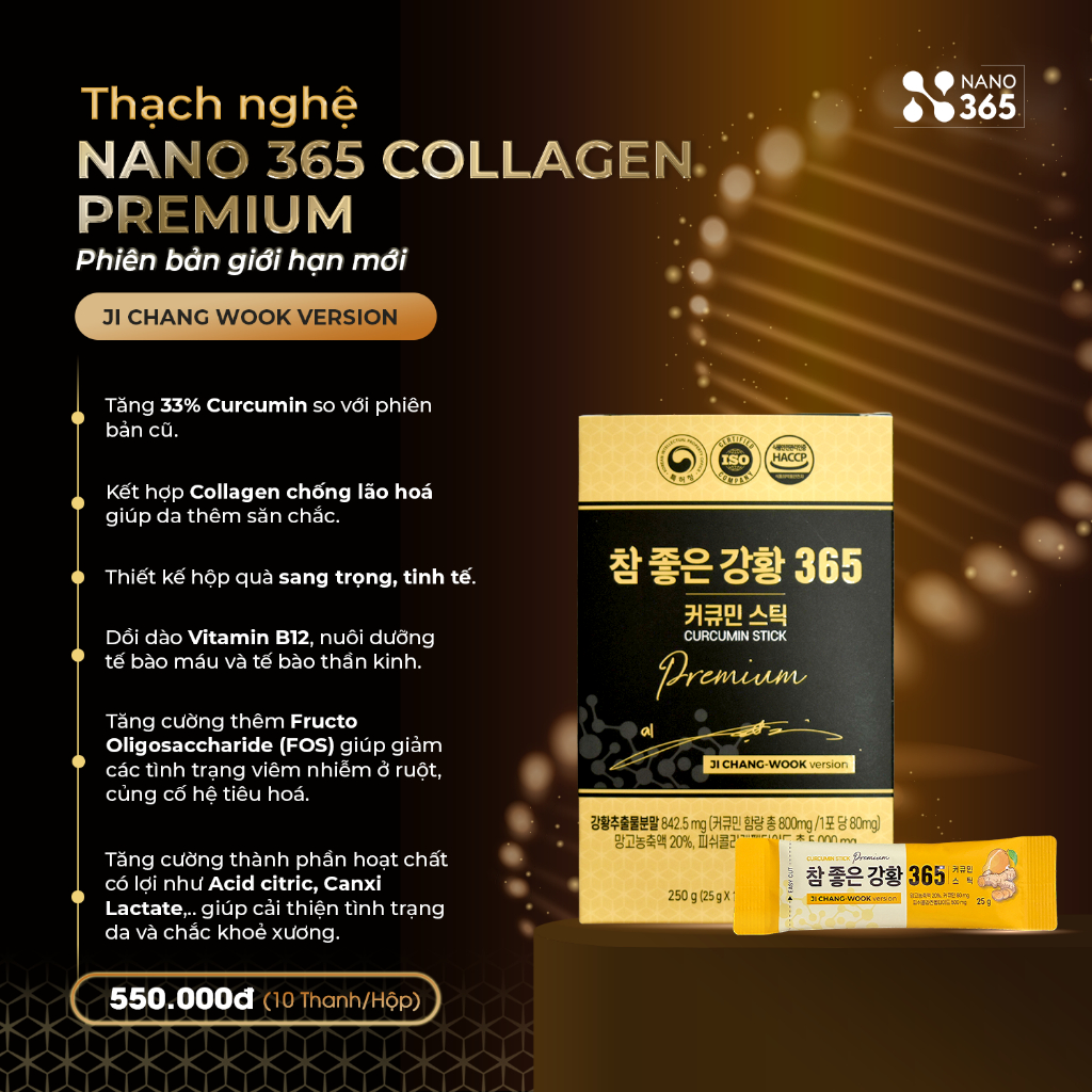 [BẢN NÂNG CẤP - QUÀ HẤP DẪN] Combo 1 Tinh nghệ và 2 Thạch nghệ Collagen hộp nhỏ phiên bản Premium