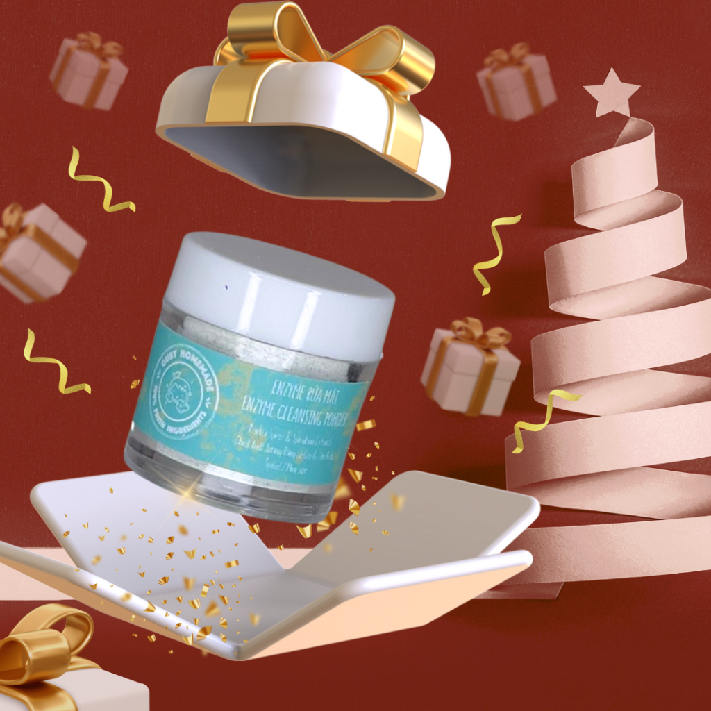 Bột Enzyme Rửa Mặt ENZYME CLEANSING POWDER - handmade by Guby Homemade