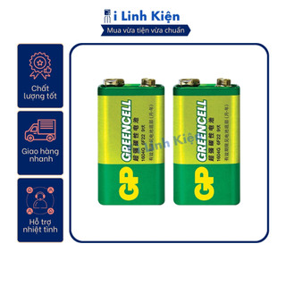 Pin 9V GP Greencell 6F22 chính hãng chất lượng cao
