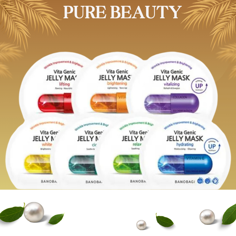 Mặt nạ Banobagi dưỡng ẩm, bổ sung Vitamin Vita Genic Jelly Mask các loại