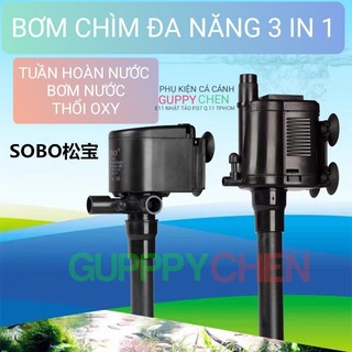Máy bơm nước sobo đa năng 3 in 1 wp1660, wp2660, wp3660 - cho hồ cá cảnh