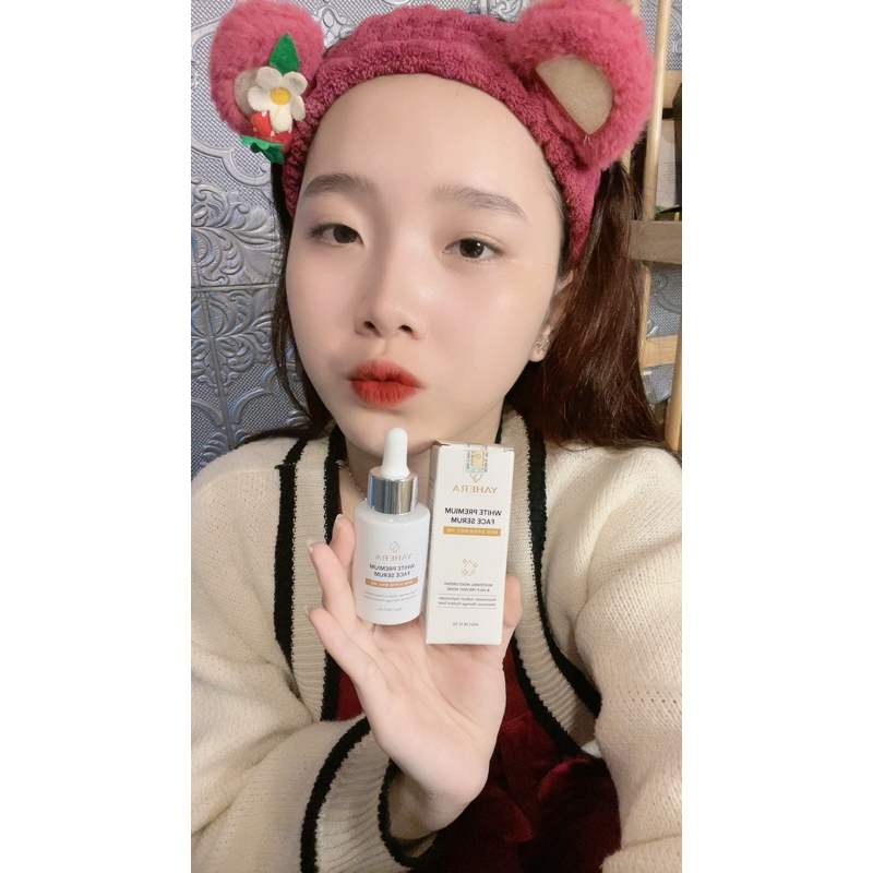 SERUM DƯỠNG TRẮNG DA CAO CẤP WHITE PREMIUM FACE SERUM - CẤP ẨM - SE KHÍT LỖ CHÂN LÔNG - PHỤC HỒI DA TỔN THƯƠNG