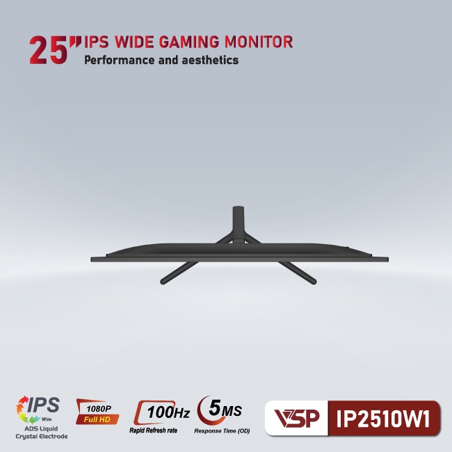 Màn Hình VSP IPS - IP2510W1 - 25 inch - 100Hz - 5ms